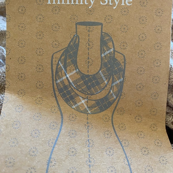 NWT cashmere like material solid loop. - Picture 6 of 6